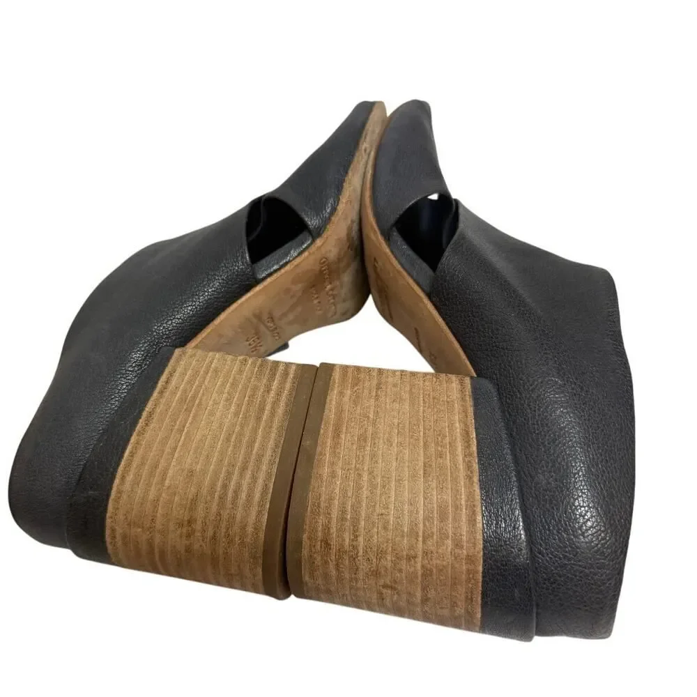 Officine Creative Adele Mule in Grey Leather Sz. 36.5 (US 6.5)